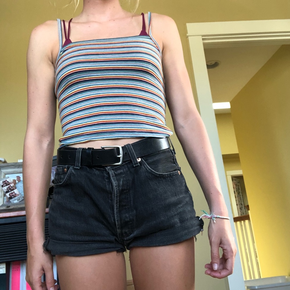 Brandy Rainbow striped tank